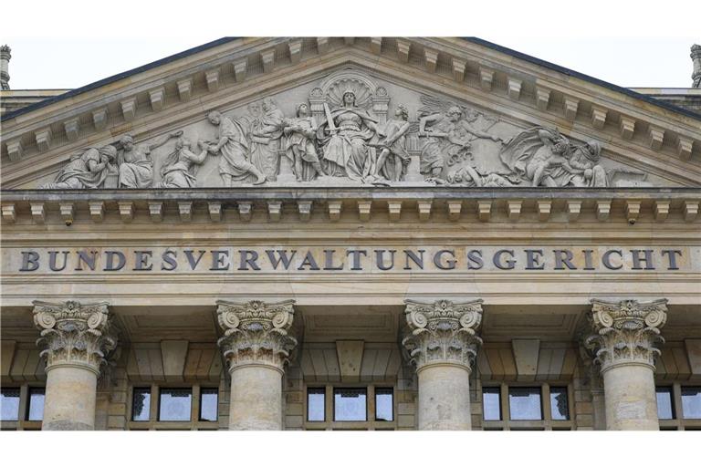 Das Bundesverwaltungsgericht in Leipzig