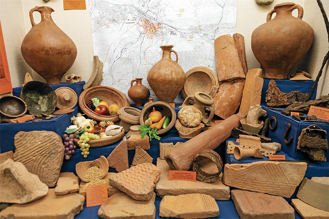 Das Carl-Schweizer-Museum in Murrhardt widmet der römischen Geschichte eine ganze Abteilung. Foto: Stefan Bossow 