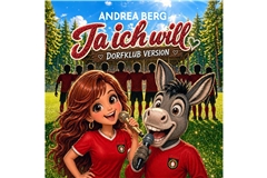 Das CD-Cover zur neuen Dorfklub-Hymne zeigt auch das Maskottchen Andile. Foto: Bergrecords
