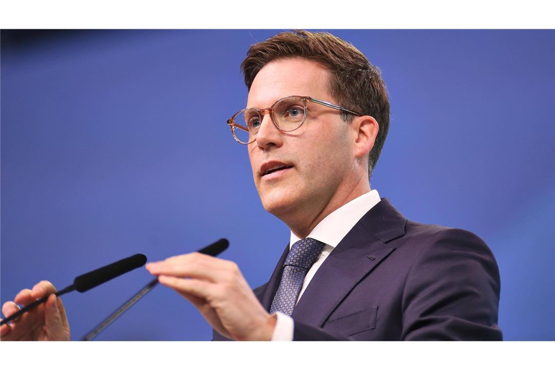 Das CDU-Ergebnis sei in den Umfragen „einigermaßen stabil“, sagt Hagel (Archivbild).