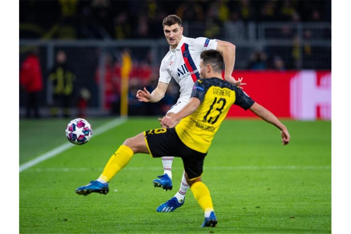 Das Champions-League-Spiel von Borussia Dortmund in Paris wird ohne Zuschauer stattfinden. Foto: Guido Kirchner/dpa