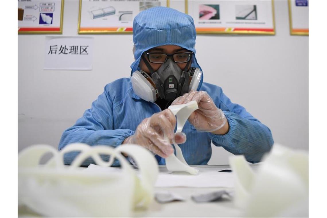 Das Coronavirus breitet sich in China weiter aus. Foto: Xue Yuge/XinHua/dpa