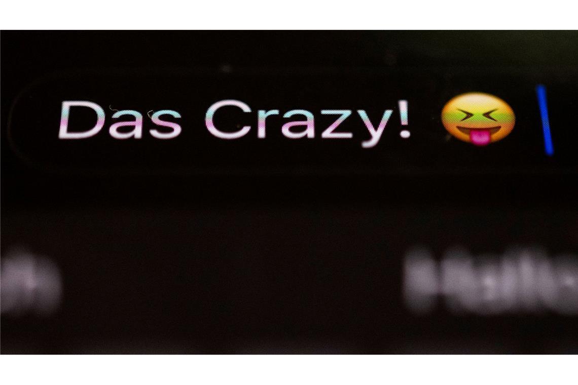 Jugendwort des Jahres wird heute verkündet "Das Crazy" gehört zu den Finalisten (Archivbild)