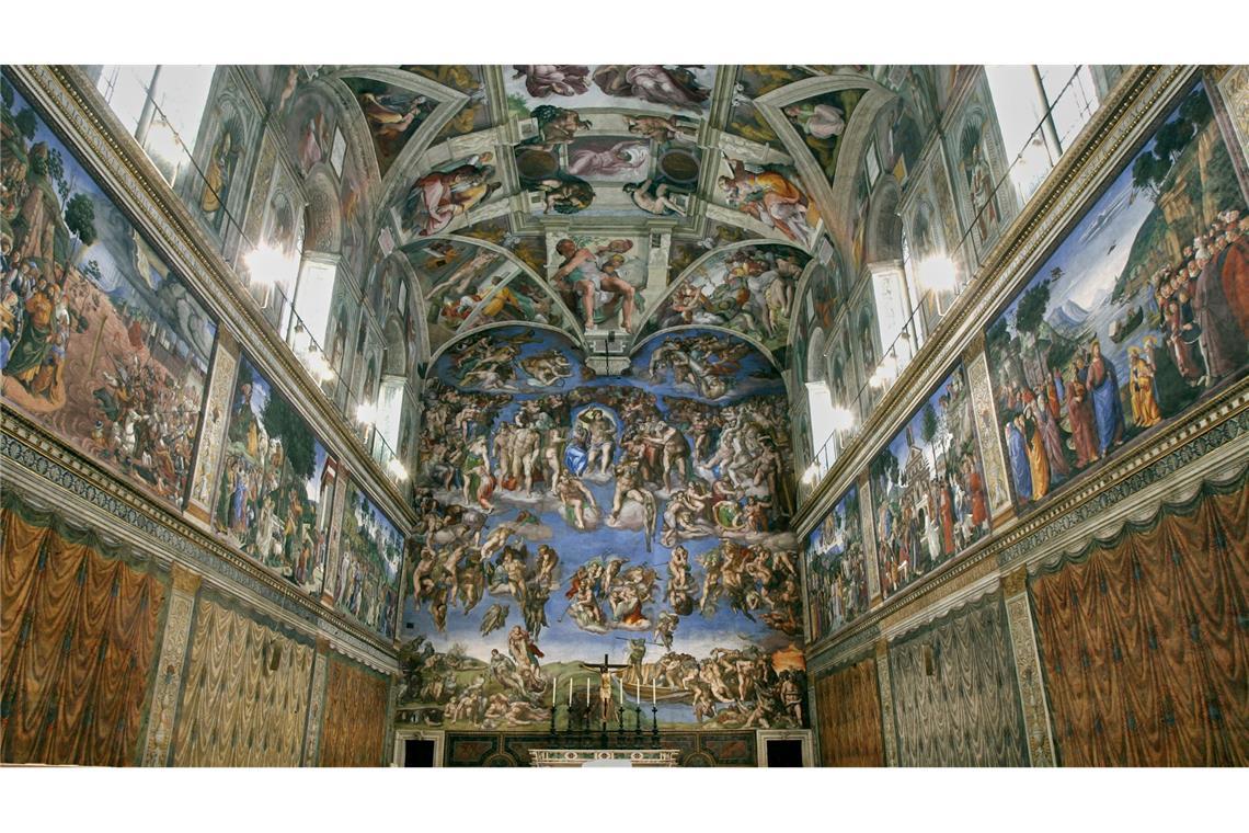 Das Deckengemälde gehört zu Michelangelos berühmtesten Werken überhaupt. (Archivbild)
