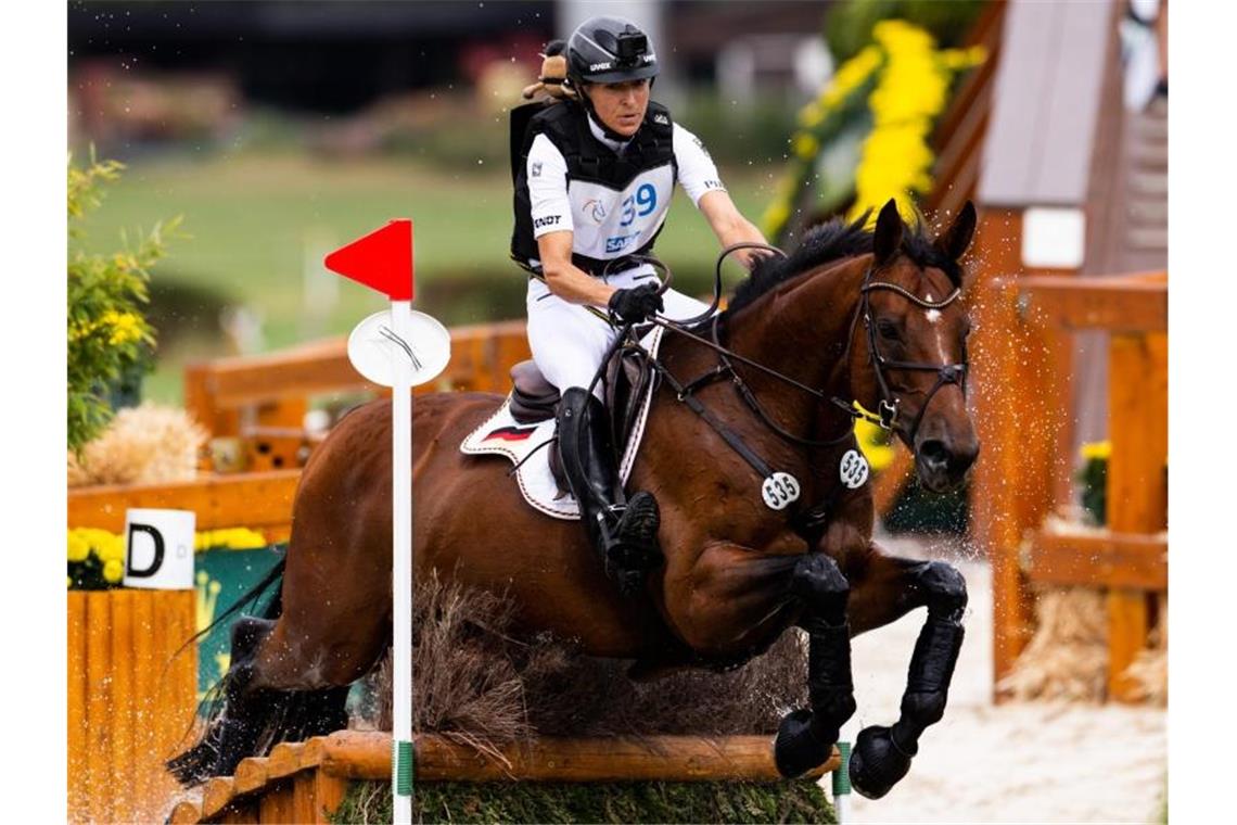 Deutsches Team gewinnt CHIO-Vielseitigkeit trotz Ausfalls Das deutsche Quartett um Europameisterin Ingrid Klimke hat die Vielseitigkeit beim CHIO in Aachen gewonnen. Foto: R. Vennenbernd/Archivbild
