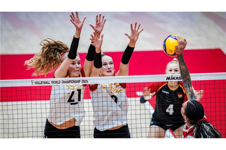 Das deutsche Team scheiterte in der Runde der letzten 16.