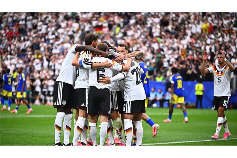 Das deutsche Team setzte sich souverän gegen Außenseiter Curaçao durch.