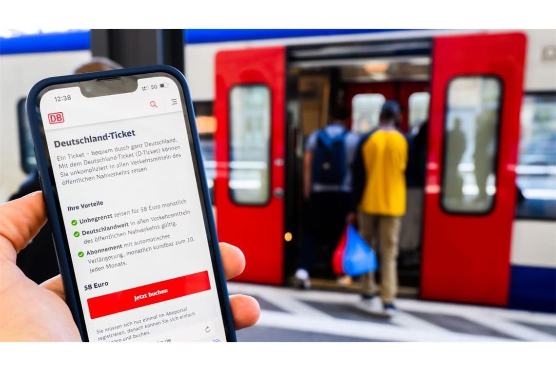 Das Deutschlandticket wird im kommenden Jahr teurer. (Symbolfoto)