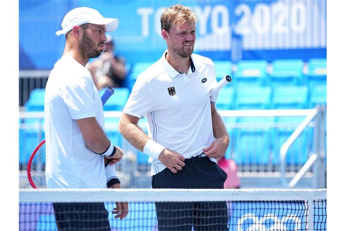 Tennis-Doppel Zverev/Struff weiter - Krawietz/Pütz raus