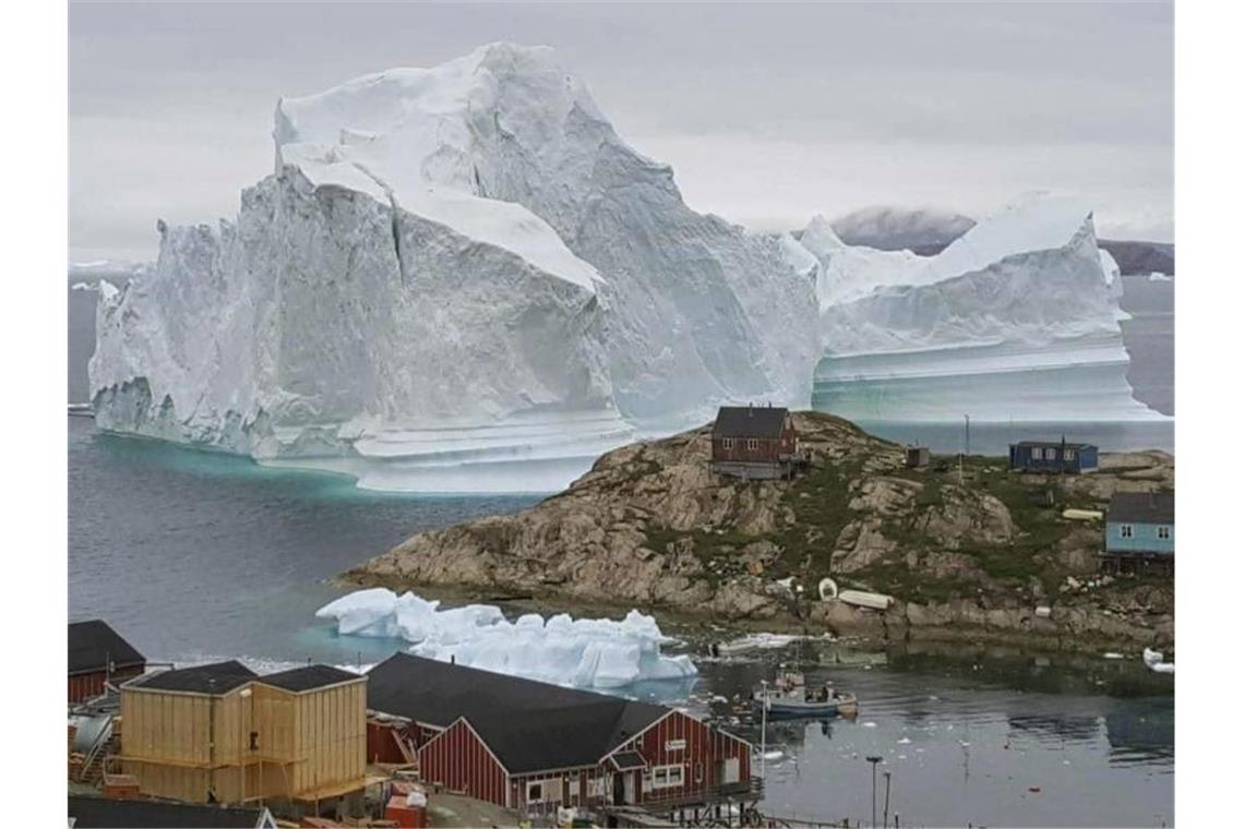 Das Dorf Innaarsuit auf Grönland. Foto: Karl Petersen/Ritzau Scanpix