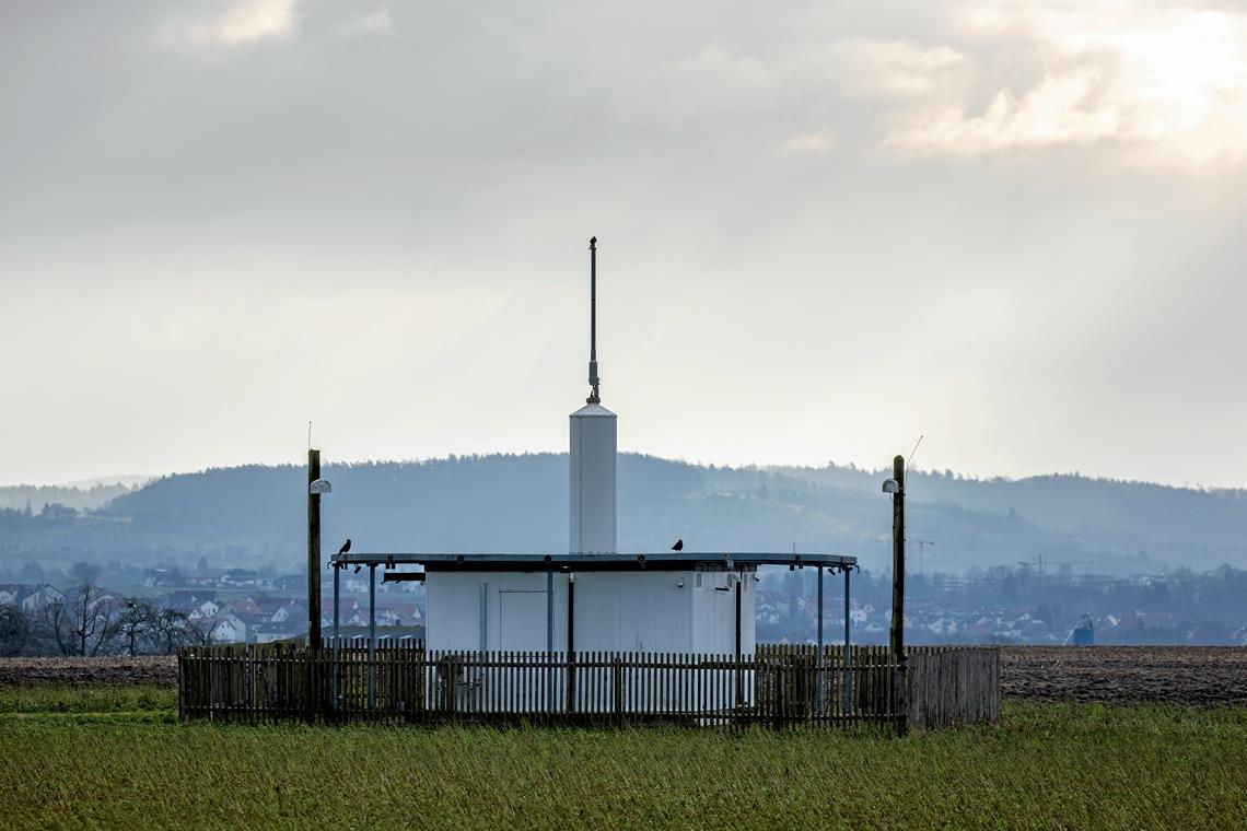 Das Drehfunkfeuer bei Affalterbach wird Ende 2023 abgeschaltet.