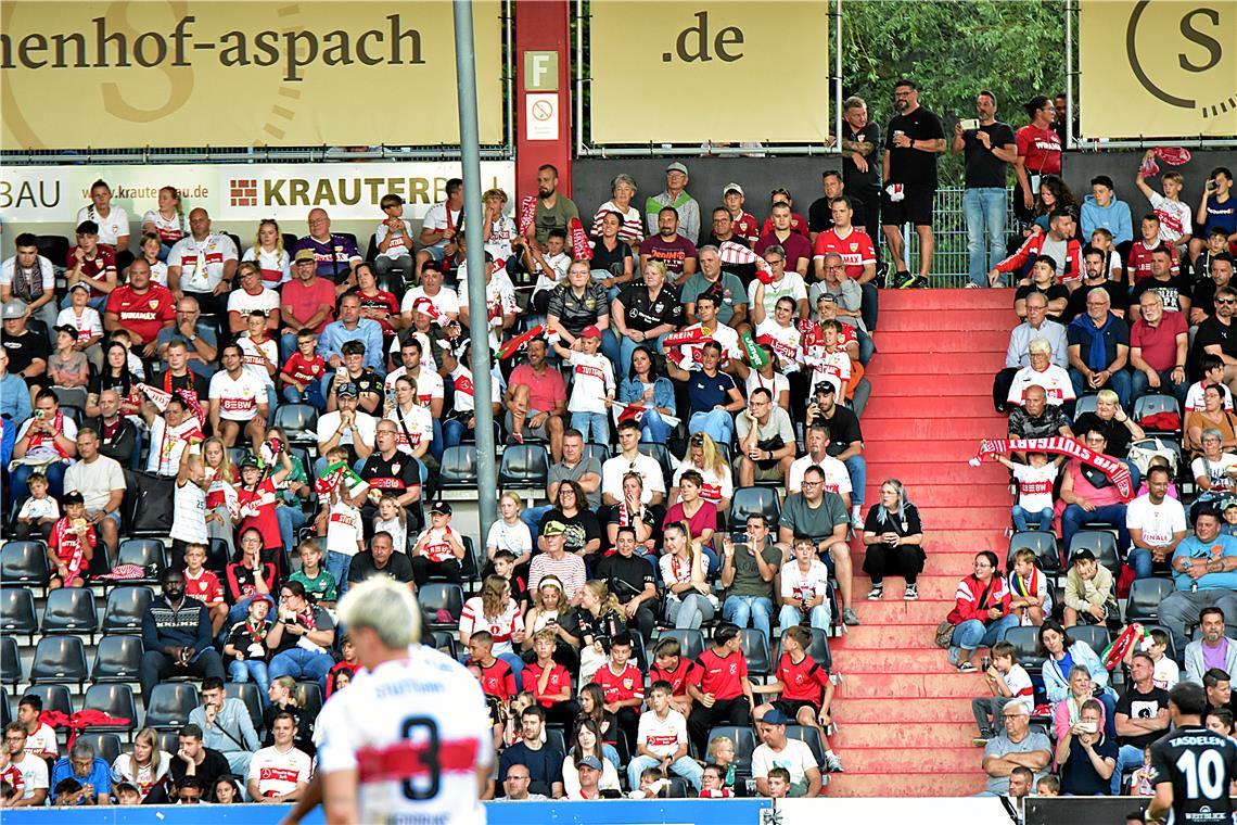 Das Duell der Pokalsieger hat 5018 Zuschauer angelockt. 