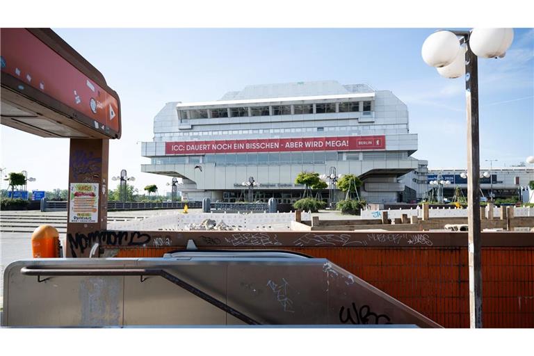 Das ehemalige Kongresszentrum ICC ist schon durch seine Größe ein Hingucker.