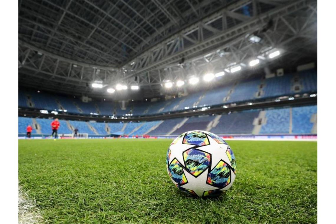 Das Endspiel der Champions League ist bisher für St. Petersburg geplant. Foto: Jan Woitas/dpa-Zentralbild/dpa