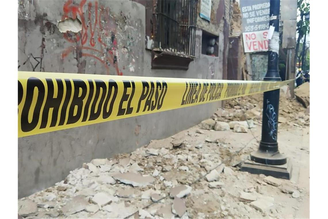 Mehr als 1700 Nachbeben in Mexiko
