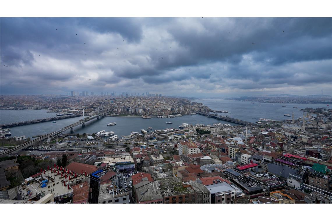 Erdbeben schreckt Menschen in Istanbul auf Das Erdbeben schreckte die Menschen in Istanbul auf. (Symbolbild)