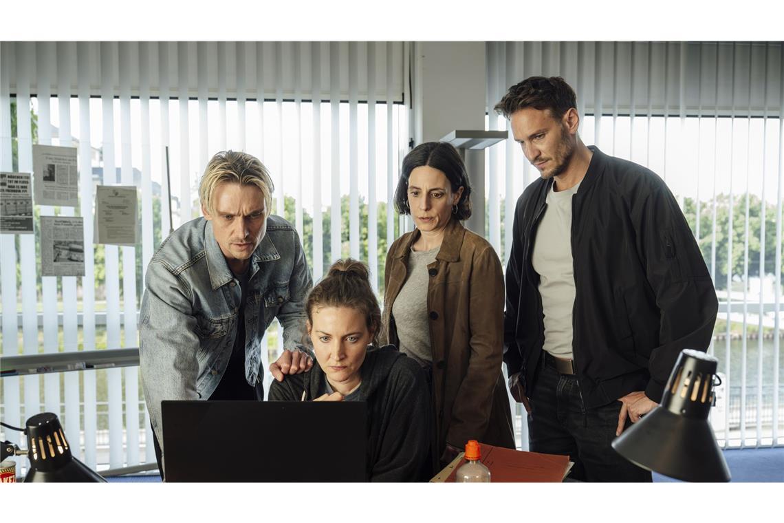 Das Ermittler-Quartett aus Saarbrücken bei der Arbeit