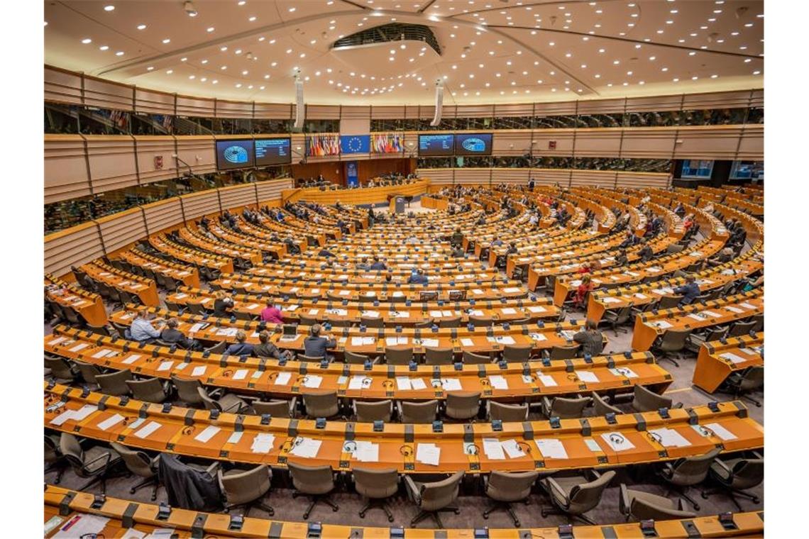 Das Europaparlament hat den Brexit-Vertrag ratifiziert. Foto: Michael Kappeler/dpa