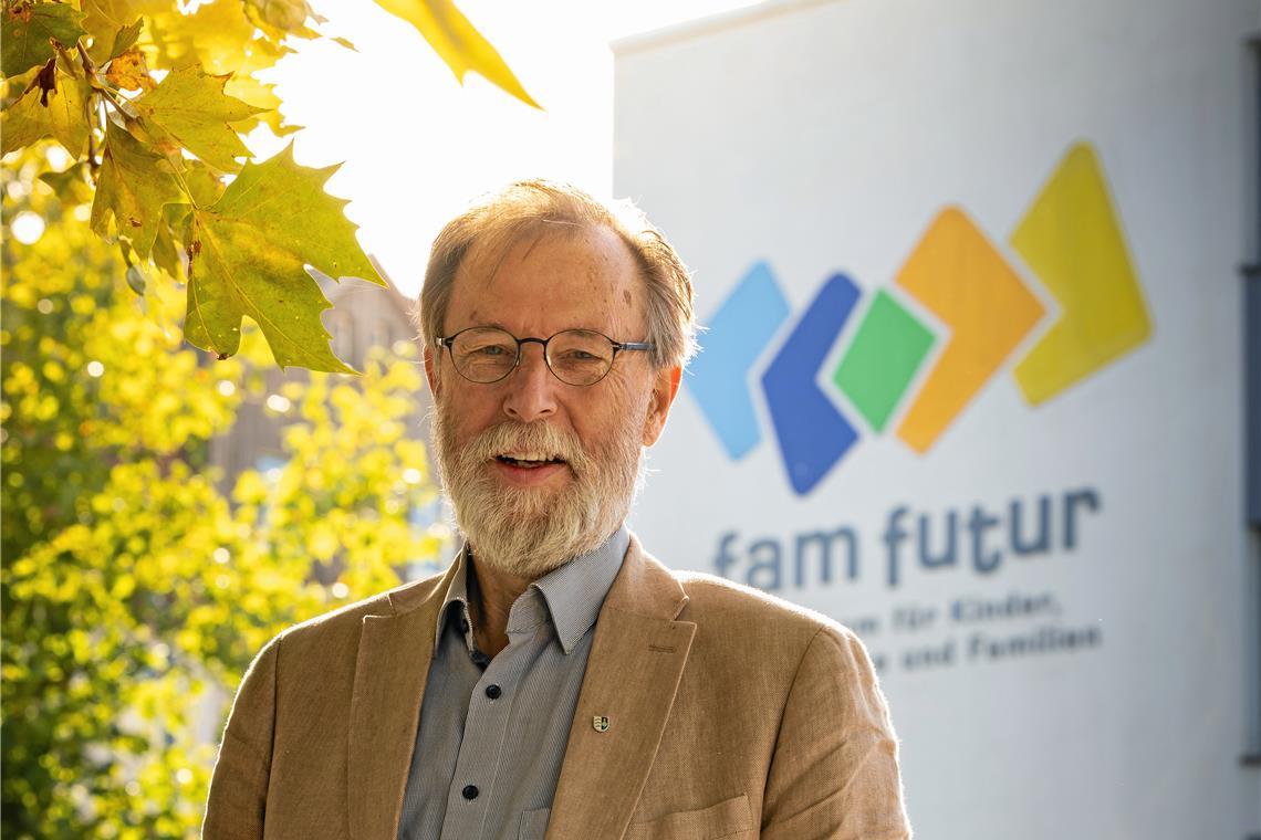 Heinz Franke gibt Vereinsvorsitz ab Das Famfutur ist auf Initiative von Heinz Franke entstanden. Der Verein Kinder- und Jugendhilfe betreibt hier eine Kita und viele weitere Angebote für Familien.Foto: Alexander Becher