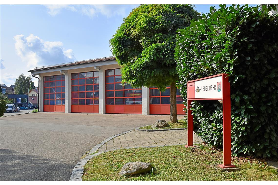 Feuerwehrgerätehaus in Kirchberg wird saniert Das Feuerwehrgerätehaus in Kirchberg an der Murr soll unter anderem energetisch ertüchtigt werden. Foto: Tobias Sellmaier