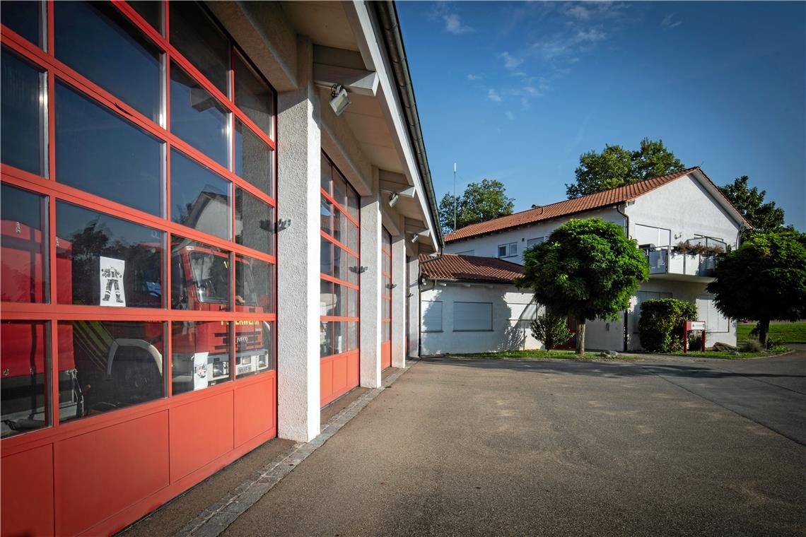 Das Baugesuch muss noch warten Das Feuerwehrgerätehaus in Kirchberg an der Murr wird umgestaltet. Kosten von weit über einer Million Euro stehen im Raum. Foto: A. Becher