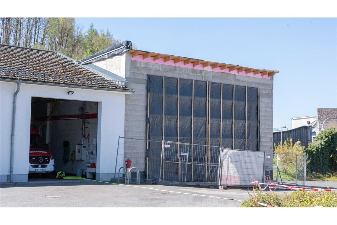 Das Feuerwehrgerätehaus war mit 250.000 Euro Baukosten geplant.