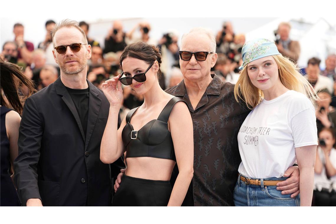 Das sind die Favoriten beim Filmfestival Cannes Das Filmteam von "Sentimental Value" in Cannes.