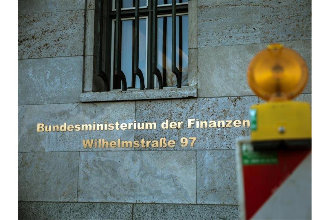 Das Finanzministerium in Berlin. Foto: picture alliance / Michael Kappeler/dpa