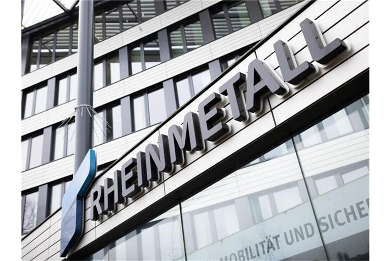 Das Firmengebäude der Rheinmetall AG in Düsseldorf. Foto: Marcel Kusch/dpa/Archivbild