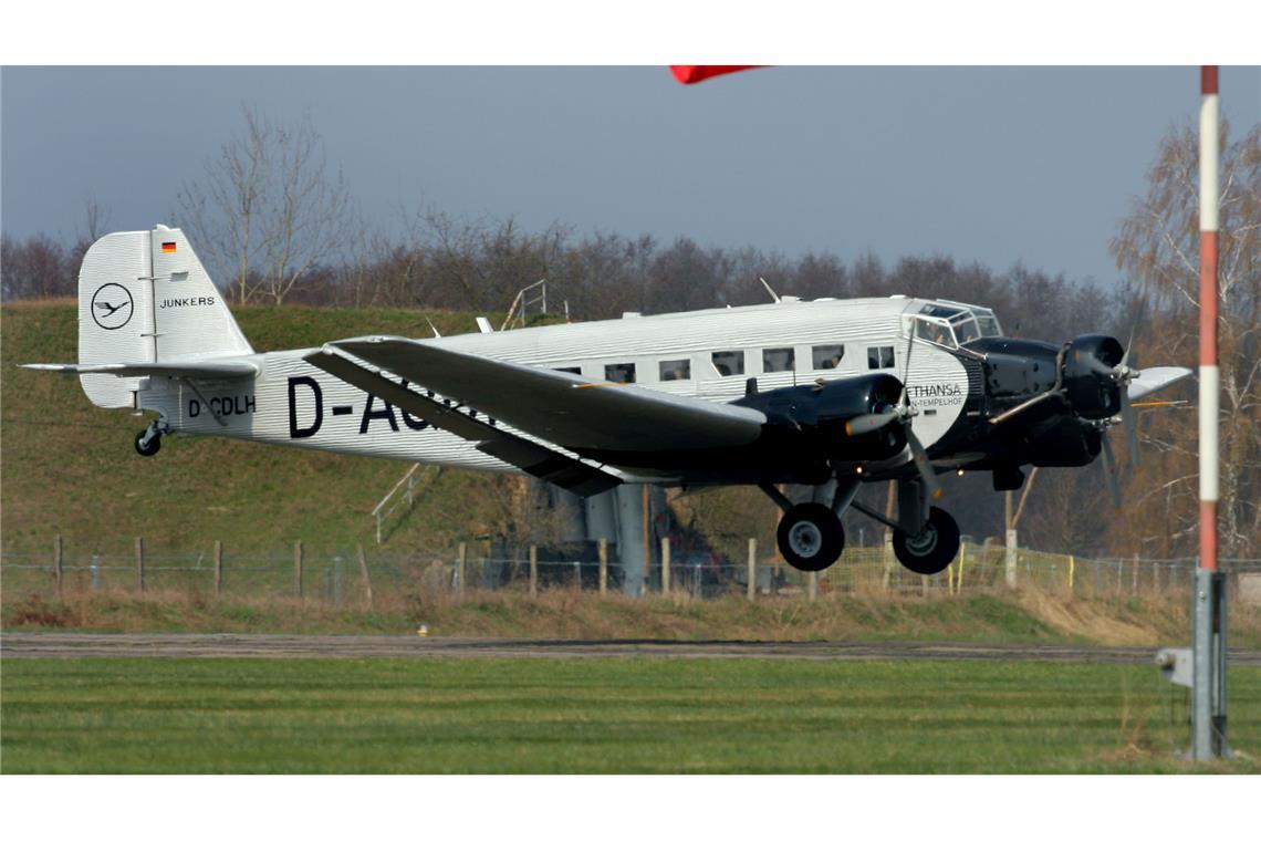 Letzte Station Museum: "Tante Ju" bei Lufthansa angekommen Das "fliegende Denkmal" Ju 52 ist reif fürs Museum. (Archivbild)