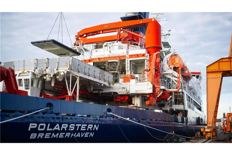 Das Forschungsschiff "Polarstern" startet aus dem chilenischen Punta Arenas zu einer Expedition in das antarktische Weddellmeer. (Archivbild)