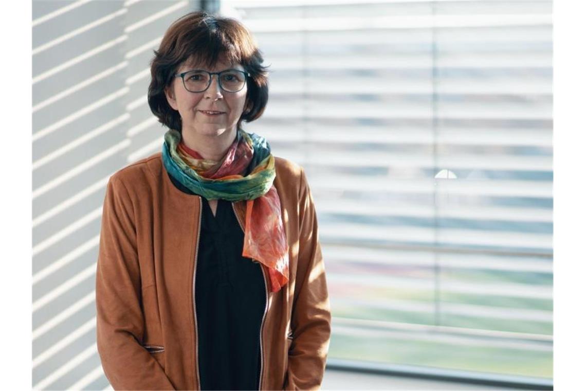 Autobahn GmbH: Weniger Staus, Baustellen 4.0, saubere Klos Das Foto zeigt Christine Baur-Fewson, Leiterin der Niederlassung Südwest der Autobahn GmbH. Foto: David Ferstl/Autobahn GmbH/dpa/Archivbild