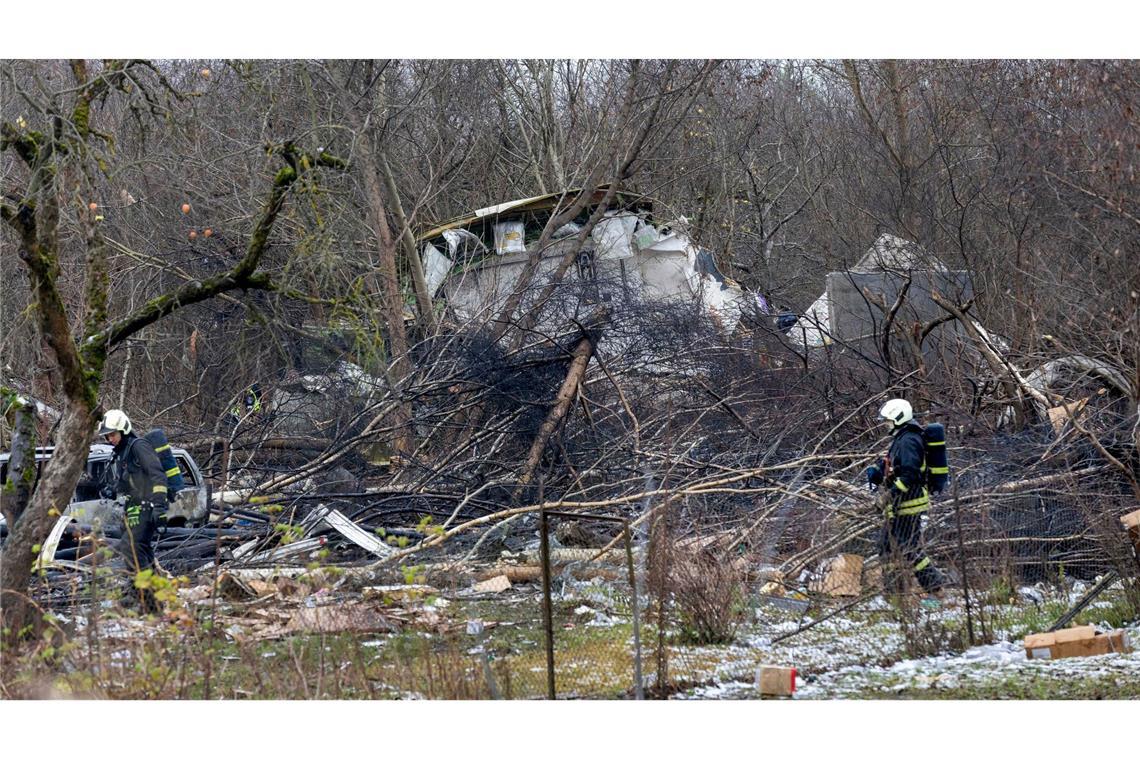 Flugzeugabsturz in Litauen: Suche nach Ursache läuft