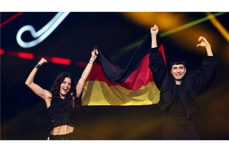 Das für Deutschland angetretene österreichische Geschwister-Duo Abor & Tynna klettert mit seinem Track "Baller" diese Woche bis auf Rang drei der Offiziellen Deutschen Single-Charts, ermittelt von GfK Entertainment. (Archivbild)