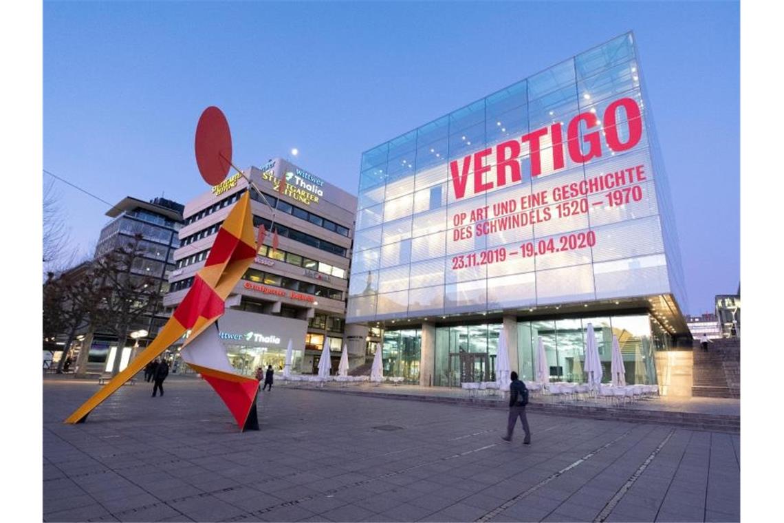 Das Gebäude des Kunstmuseums Stuttgart. Foto: Bernd Weissbrod/dpa/Symbolbild