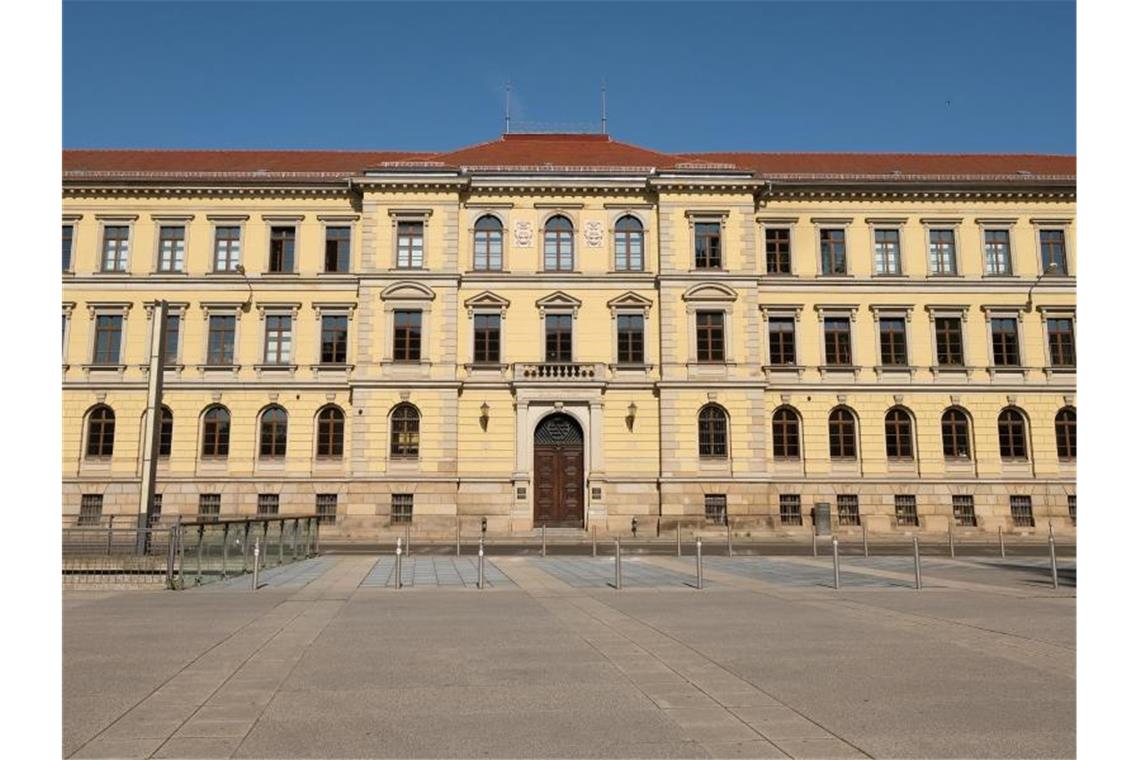 Das Gebäude des Landgerichts in Leipzig, in dem auch der sächsische Verfassungsgerichtshof seinen Sitz hat. Foto: Sebastian Willnow