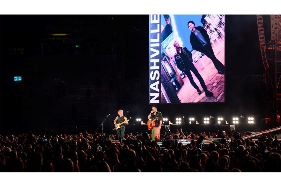 Das gemeinsame Album „Nashville“ der beiden Musiker erscheint am 02.10.2026.