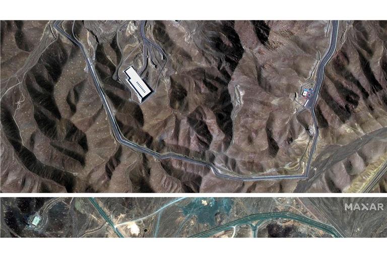Das genaue Ausmaß der Schäden durch die US-Angriffe bei der Uran-Anreicherungsanlage Fordo und anderen Zielen war zunächst nicht bekannt.