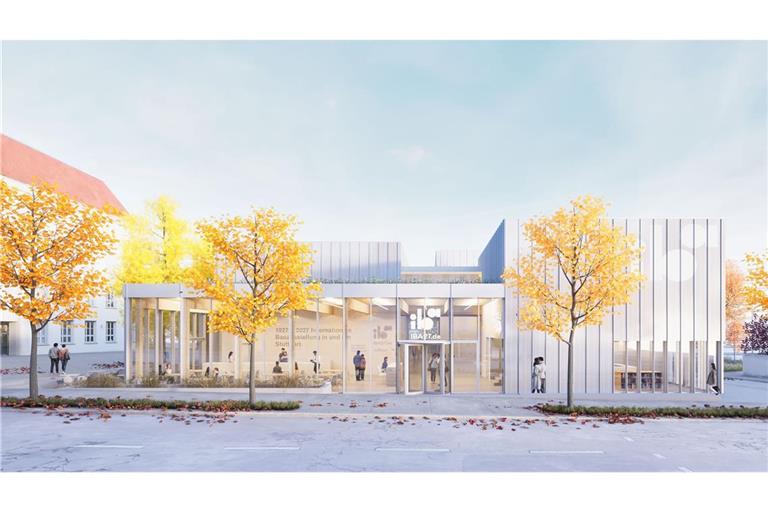 Das geplante Besucher- und Informationszentrum Weissenhof der IBA 27 in Stuttgart soll jetzt Weissenhof.Forum heißen und wird  in Holz- und Lehmbauweise erstellt.