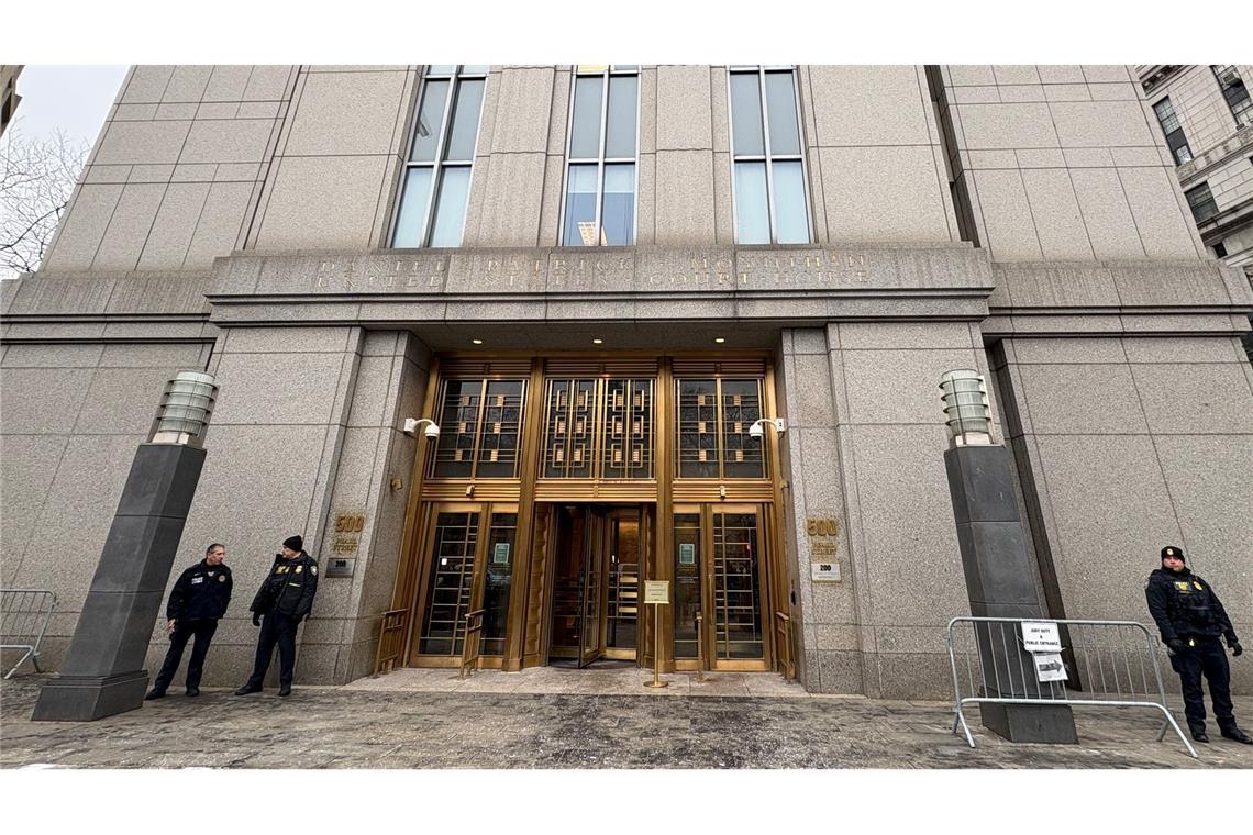 Das Gerichtsgebäude, in dem die Anhörung Maduros stattfand.