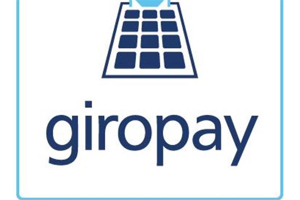 Banken und Sparkassen bringen Bezahldienst voran Das Giropay-Logo. Von diesem Montag (10.5.) an führen die Institute nach und nach ihre Online-Bezahlverfahren Paydirekt, Giropay und Kwitt unter der Marke Giropay zusammen. Foto: DSGV/dpa