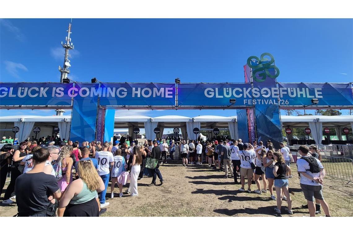 Das „Glücksgefühle-Festival“ ist nach Angaben der Veranstalter mit 250.000 erwarteten Besucherinnen und Besuchern das größte Musikfestival Deutschlands. (Symbolbild)