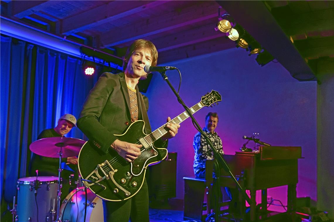 Eine einzigartige Mischung von Jazz und Blues Das Gregor Hilden Organ Trio darf erst nach einigen Zugaben gehen. Foto: Alexander Becher