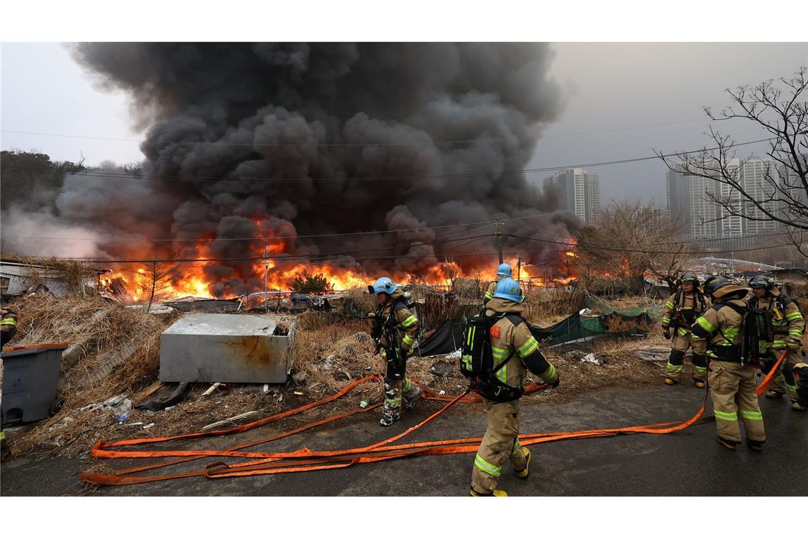 Das Guryong-Viertel liegt in unmittelbarer Nähe der glitzernden Wolkenkratzer des Bezirks Gangnam in Seoul.