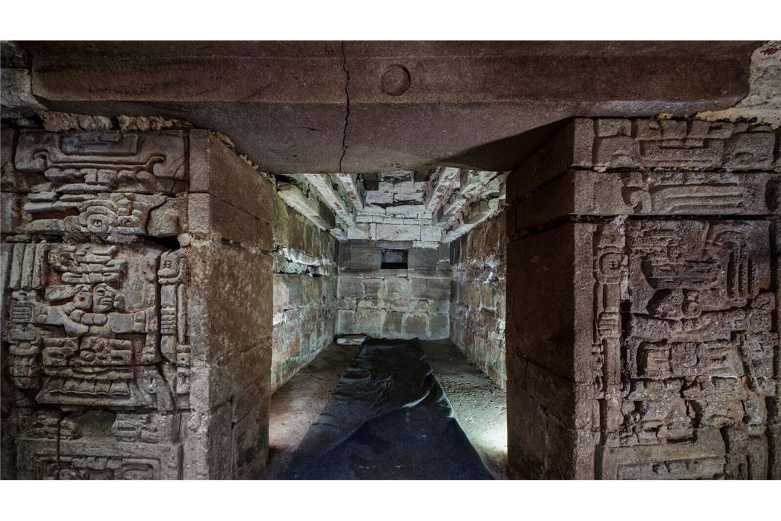 Das gut erhaltene Grab wurde im südlichen Bundesstaat Oaxaca gefunden