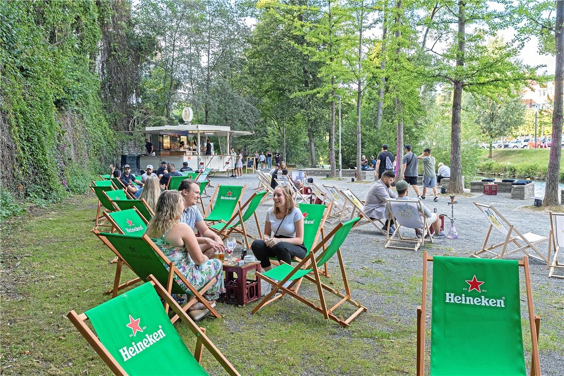 Das „Hafenviertel“ hat täglich von 17 bis 22 Uhr geöffnet. Foto: J. Fiedler