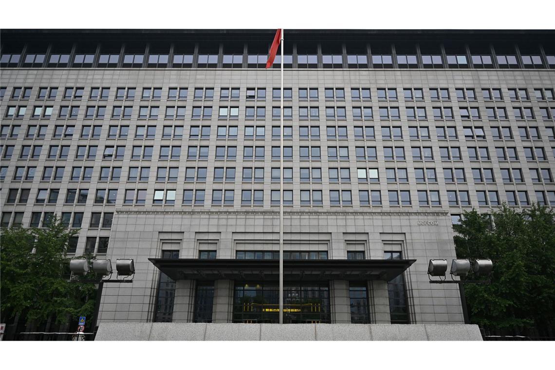 China verhängt endgültig Zölle auf EU-Weinbrand Das Handelsministerium hatte die monatelange Untersuchung gegen EU-Weinbrand zwischenzeitlich verlängert. (Archivbild)