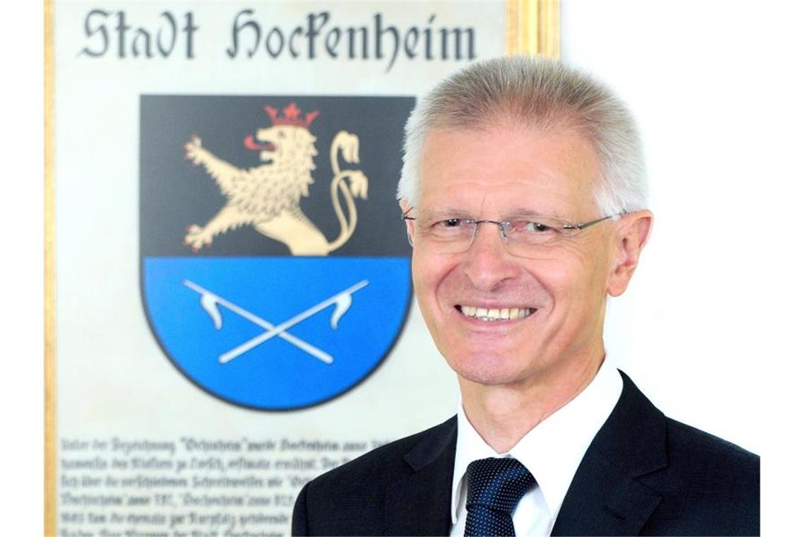 Das Handout zeigt Dieter Gummer, Oberbürgermeister von Hockenheim. Foto: Dany Schleicher/Stadtverwaltung Hockenheim/Handout