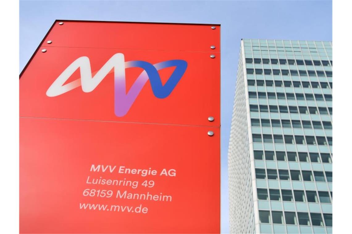 Das Hauptgebäude des Energieversorgers MVV. Foto: Uwe Anspach/dpa/Archivbild