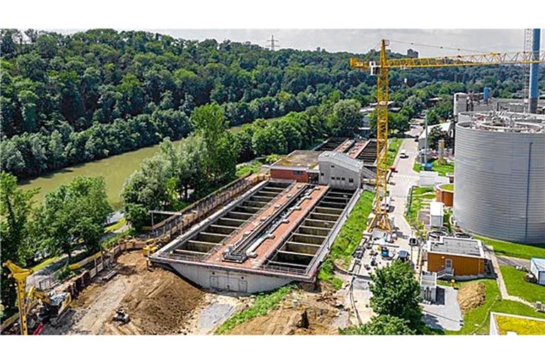 Das Hauptklärwerk Stuttgart-Mühlhausen ist mit der neusten Technik für die Zukunft gerüstet.